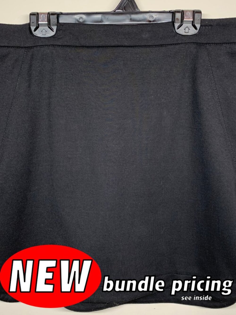 Reitmans Black Sport Skirt Size 4 Petite